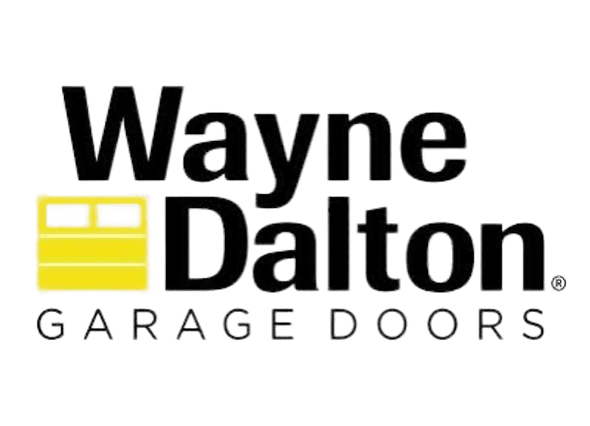 Wayne Dalton Garage Doors logo, yellow icon.